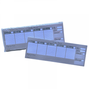 Planner 30x11 impreso a 4 colores 56 hojas