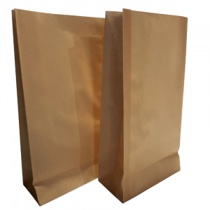 Bolsita cotillon color pastel salmon 11x21x4,5 paq.x12