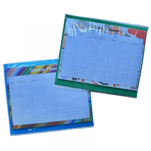 Planner 24x18 56 hojas base cartoné
