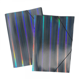 Carpeta Oficio Holográfica c/Elástico Pack x12