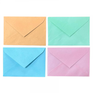 Sobres Mini Color Pastel Pack x120