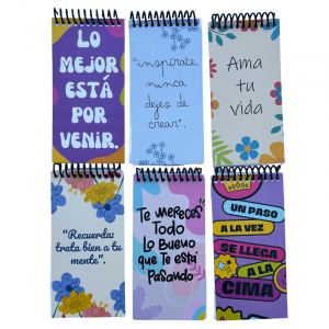 Anotador Frases Pack x12