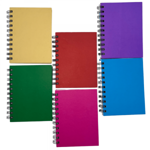 Libretas Color A6 Pack x6