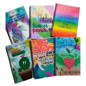 Cuadernos Frases A4 Pack x6